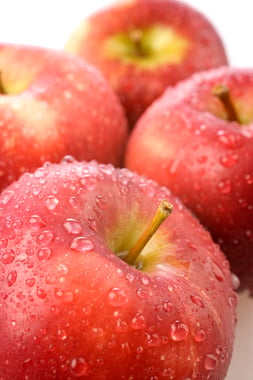 In een appel zitten meer en betere vitaminen dan in welk ander fruit dan ook.