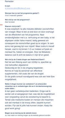 Nuri schrijft review voor Nederland Slank 